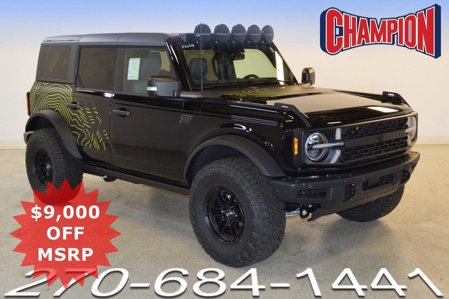 2025 Ford Bronco RTR Badlands